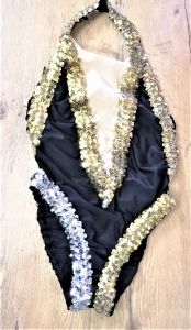 Kids Costumes to Hire - Black Leotard with sequin